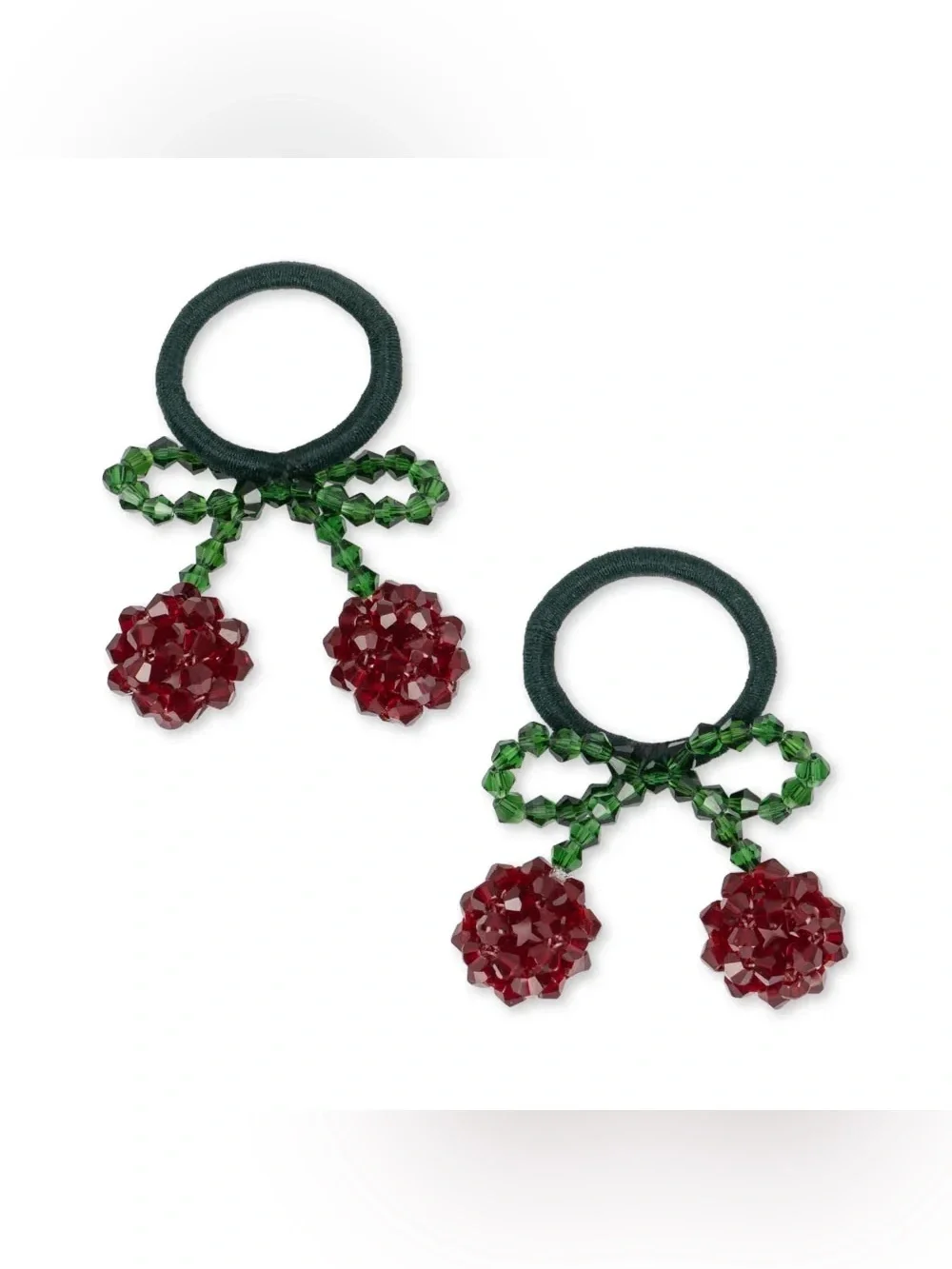 NIP Konges Slojd 2 PACK CHERRY HAIR ELASTIC Ties $20